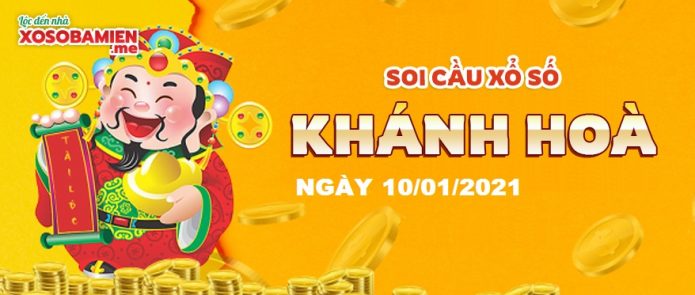 dua doan xo so khanh hoa 10/01/2021