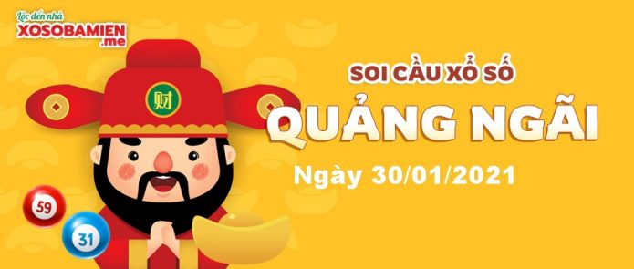 du doan xs quang ngai 30/01/2021