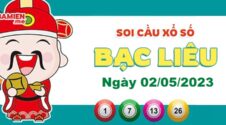 Dự đoán xổ số Bạc Liêu ngày 02/05/2023 – Soi cầu Bạc Liêu