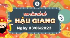 Dự đoán xổ số Hậu Giang ngày 03/06/2023 – Soi cầu Hậu Giang